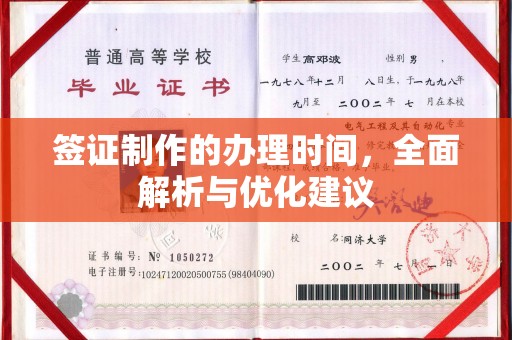 保税港区签证制作的办理时间，全面解析与优化建议
